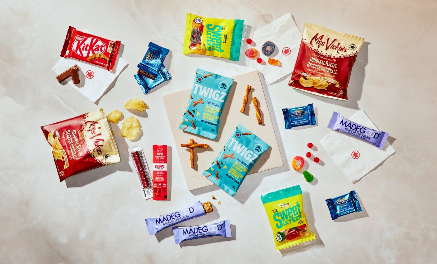 air canada snacks