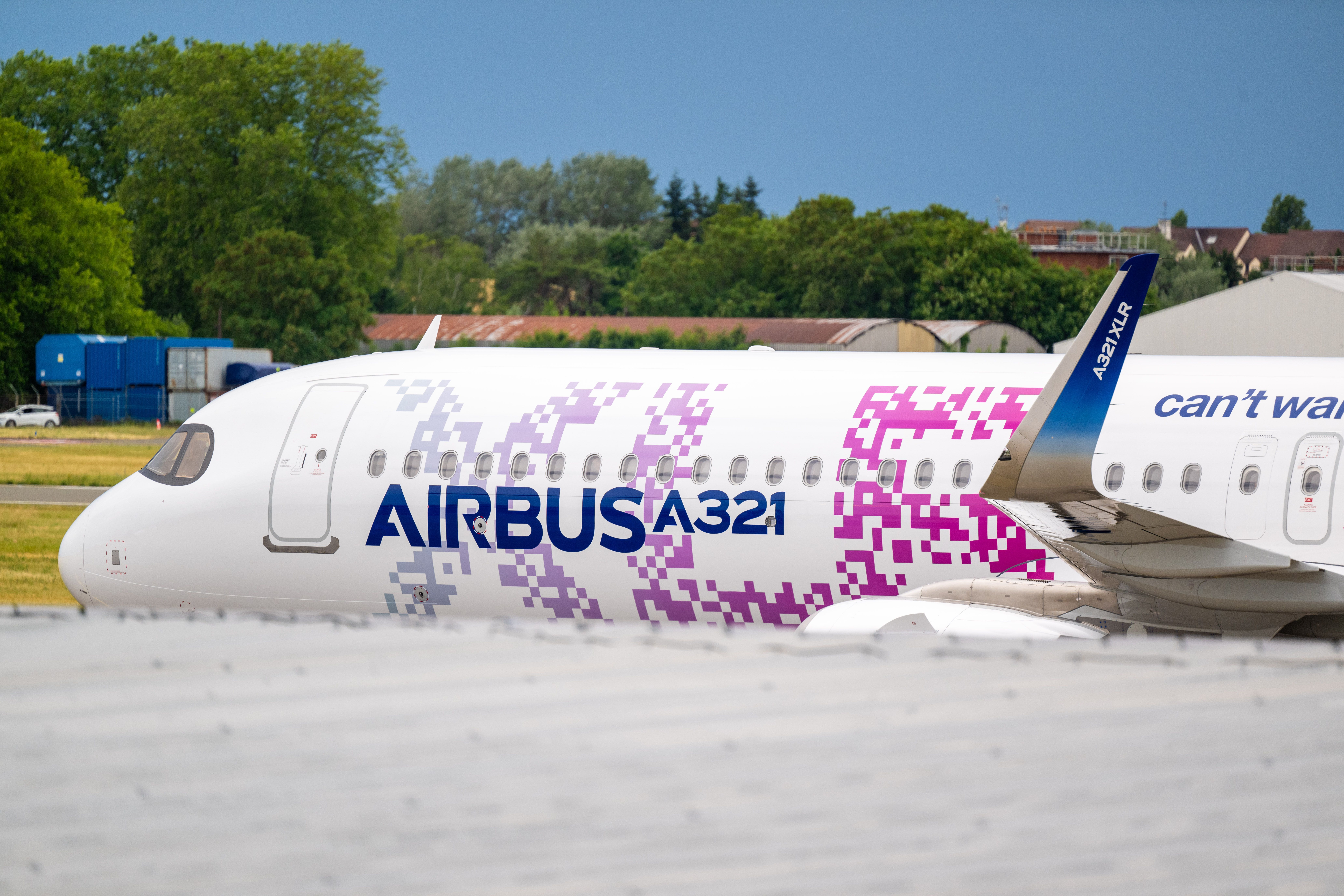 A321XLR Airbus arrival before Paris Air Show 2023_AI-EVE-2648-00-17-09