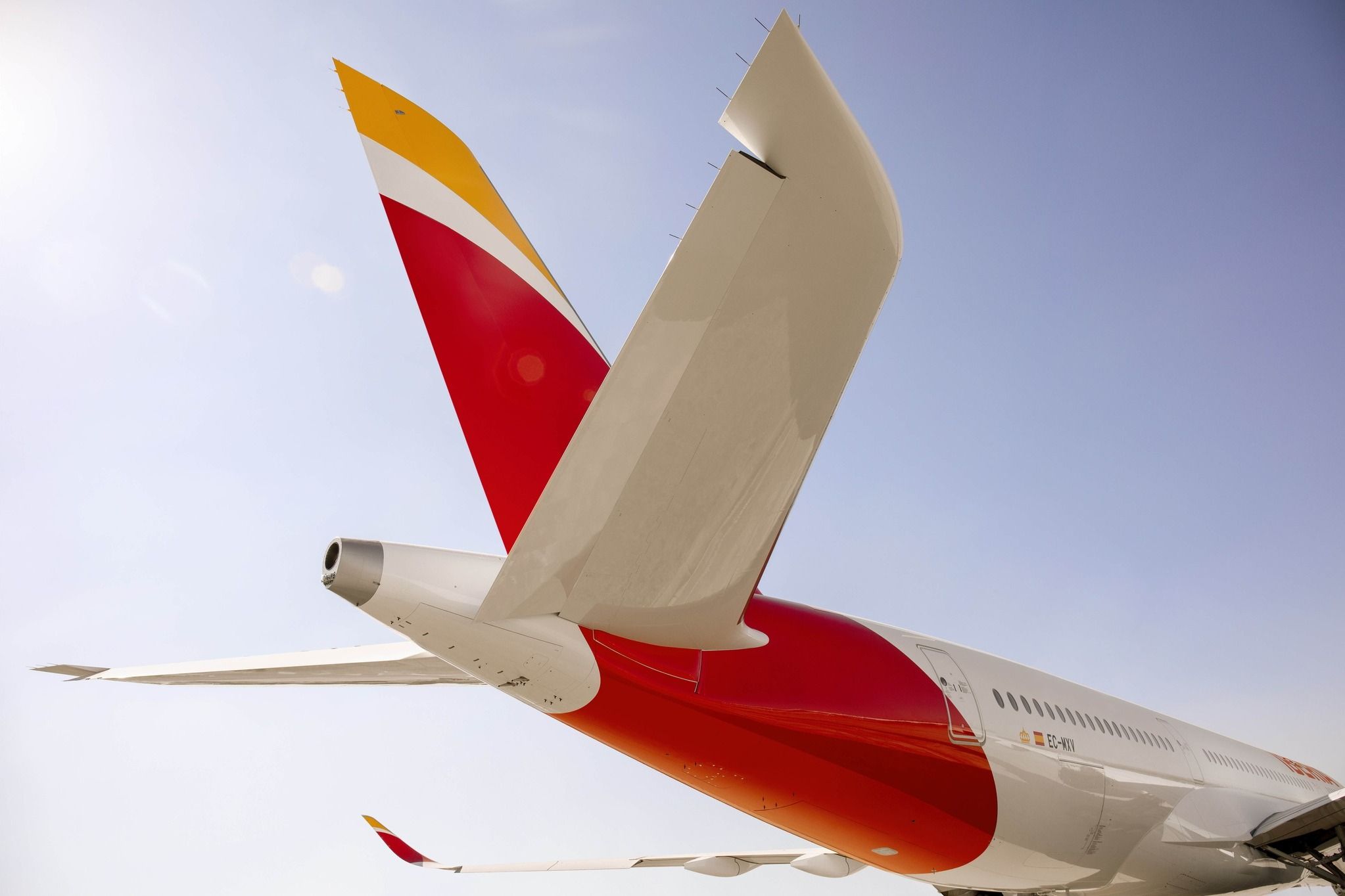 Iberia Aircraft tail