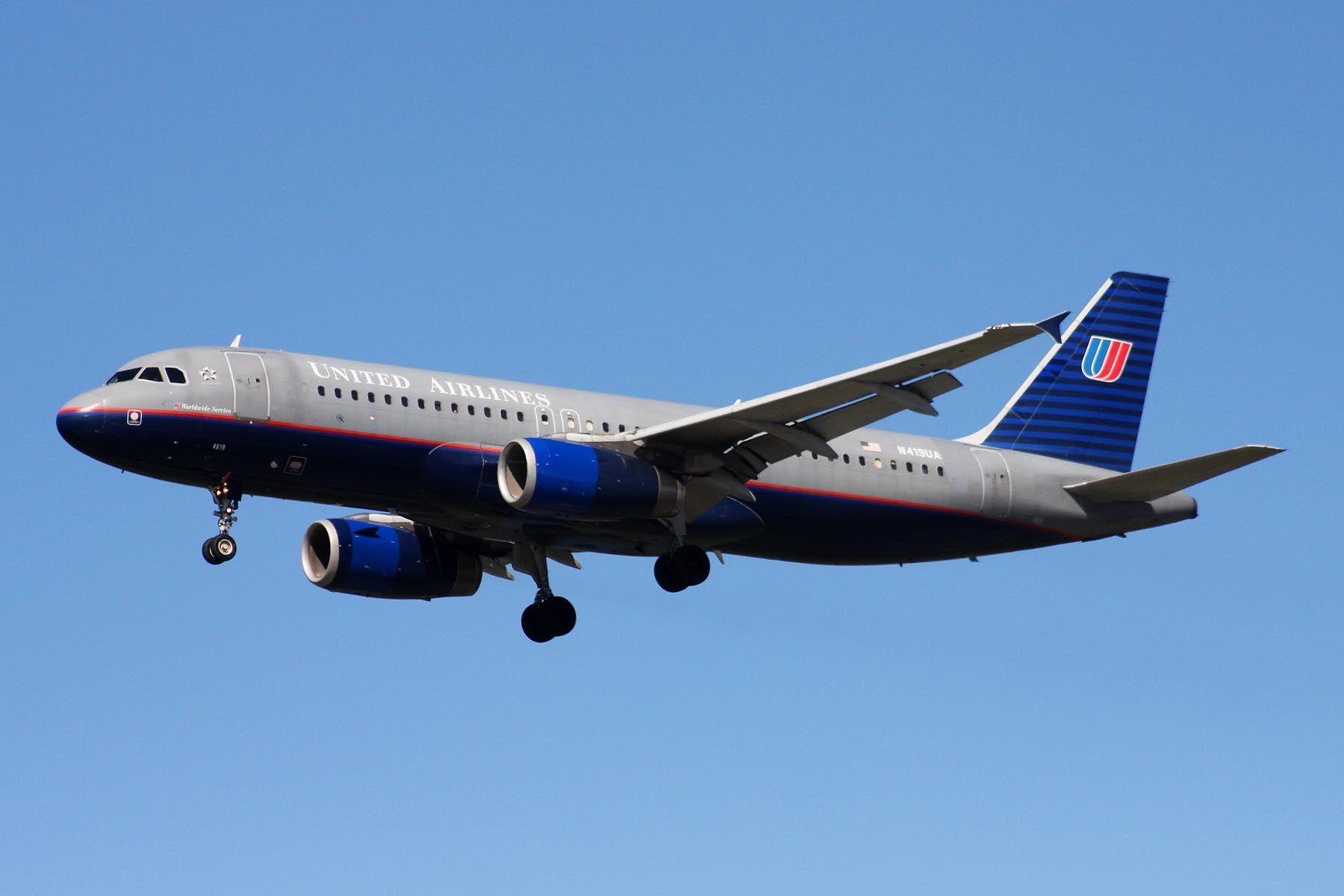 N419UA A320-232 United Airlines