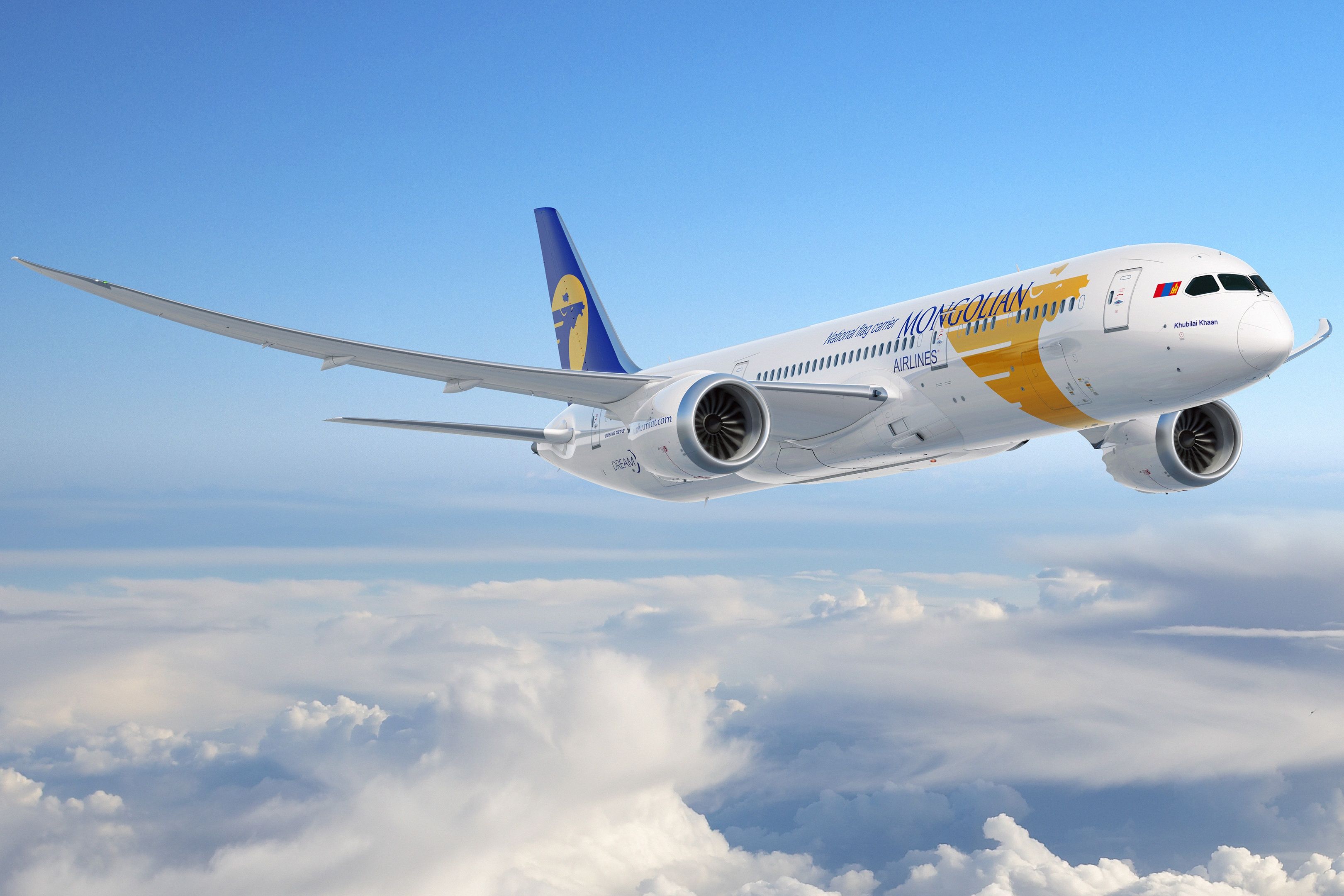MIAT Boeing 787 rendering