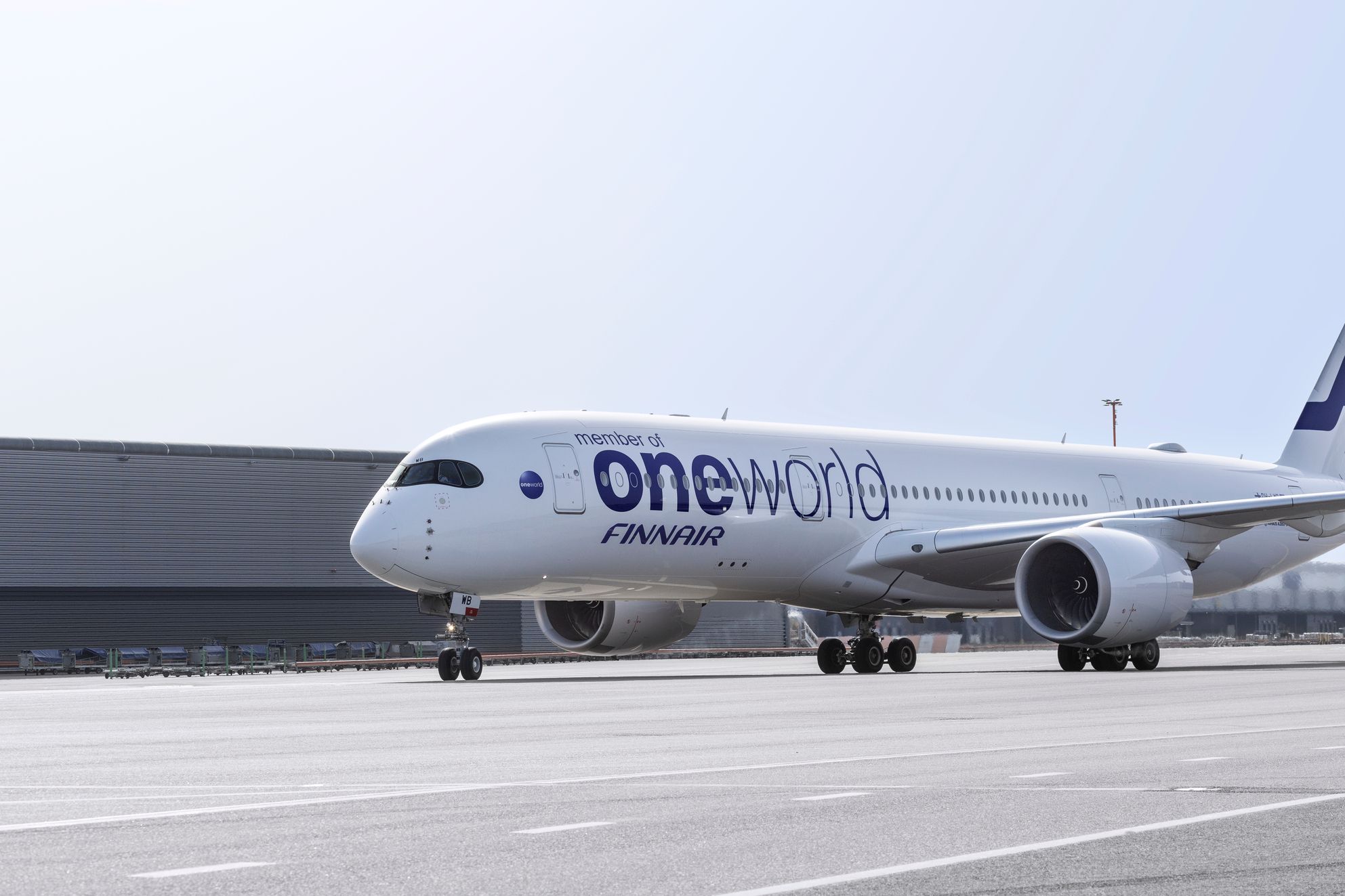 Finnair A350 in oneworld livery