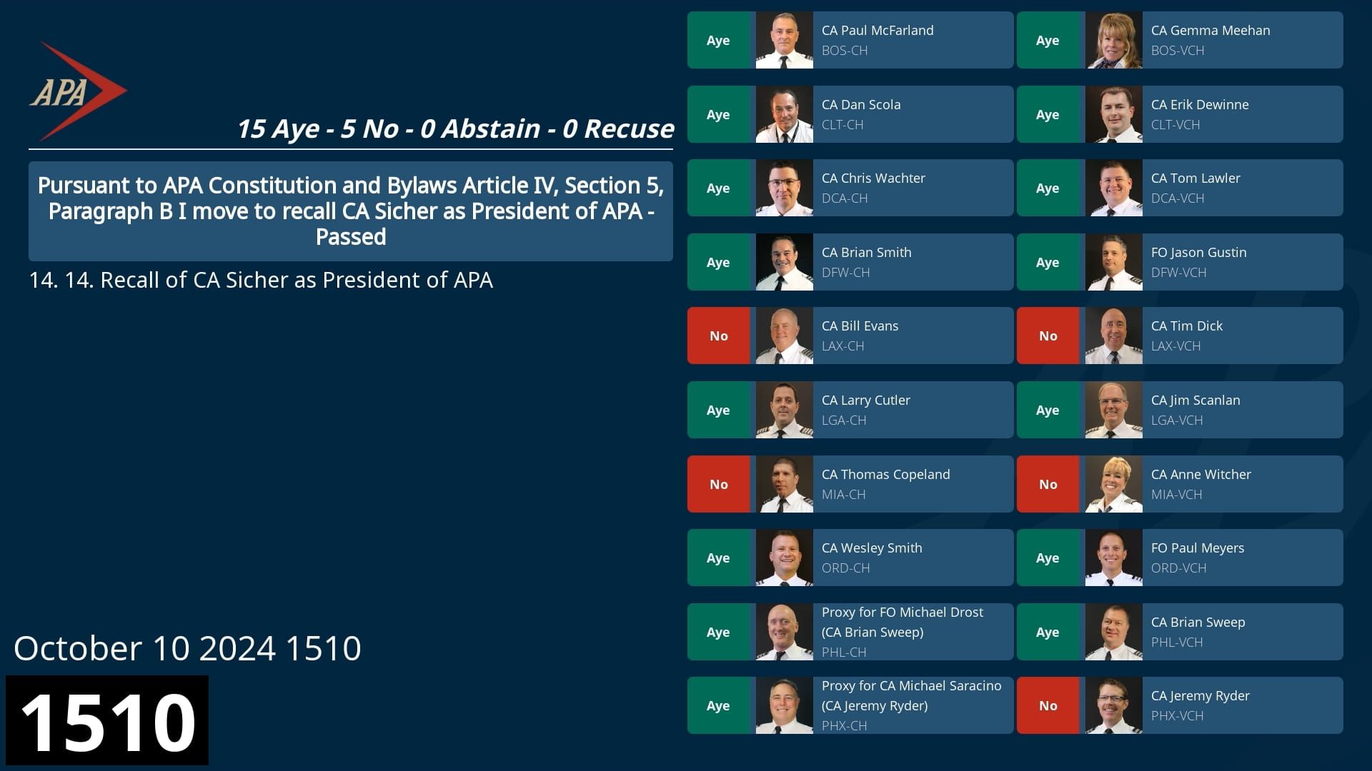 apa sicher vote