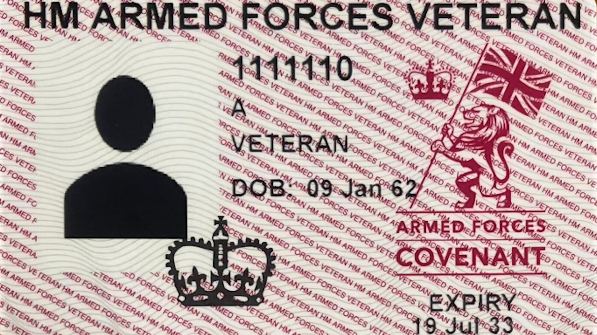 armed forces id MOD