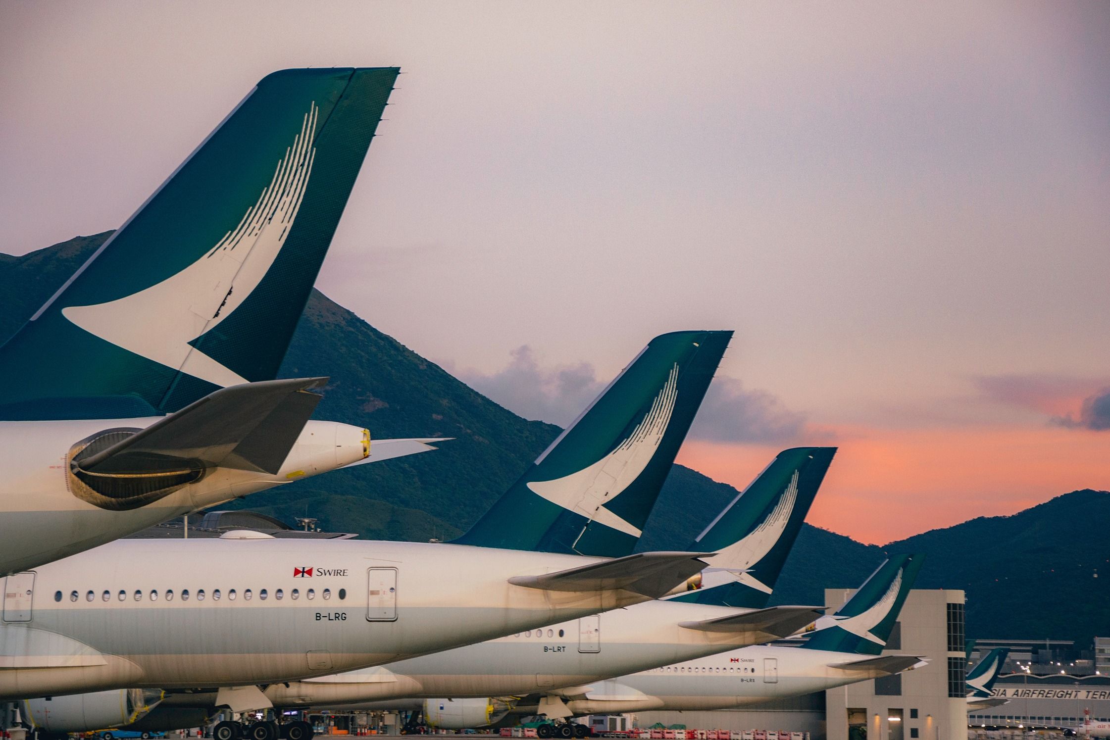 Cathay Pacific aircraft