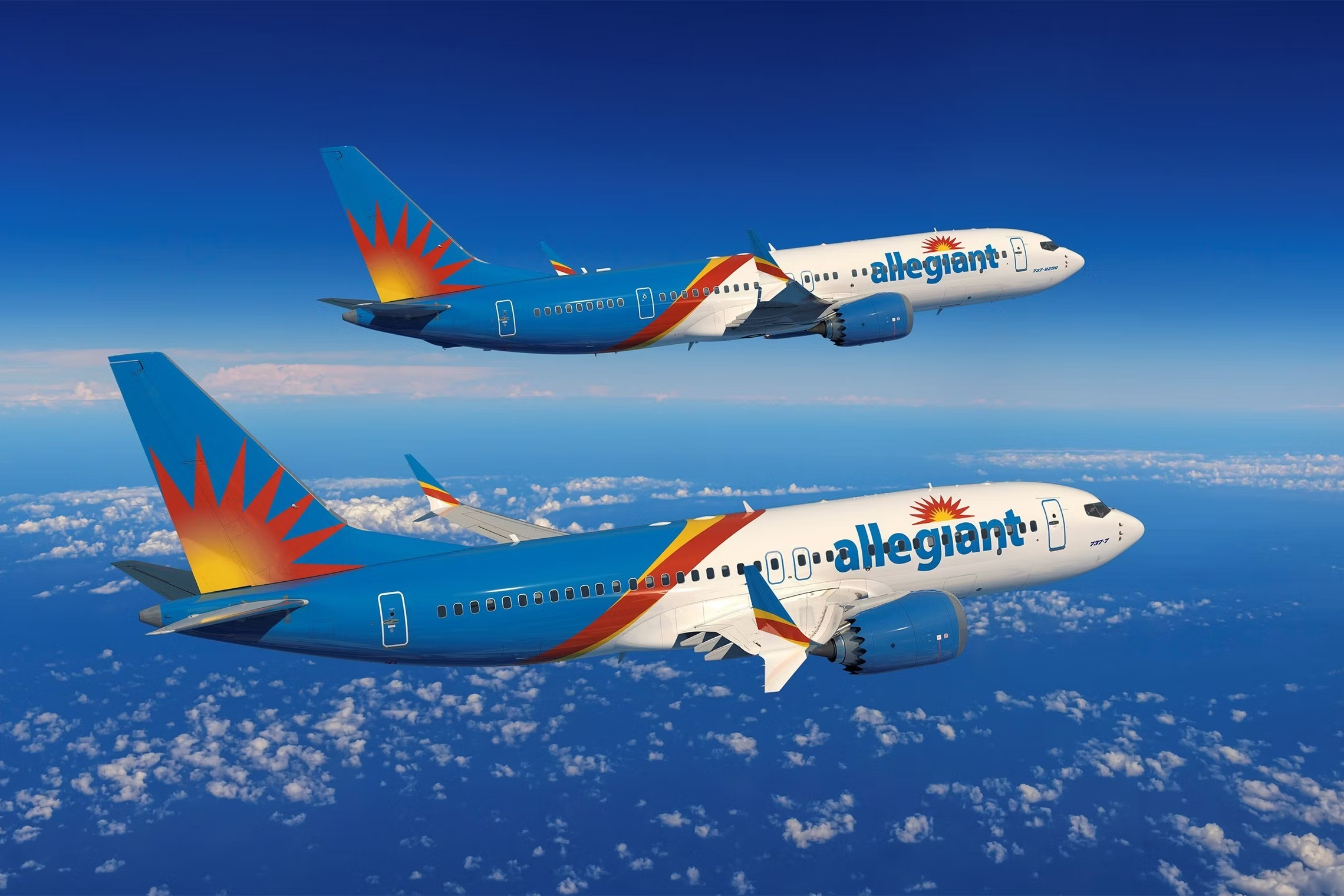 Allegiant Boeing 737-7 and 737-8-200