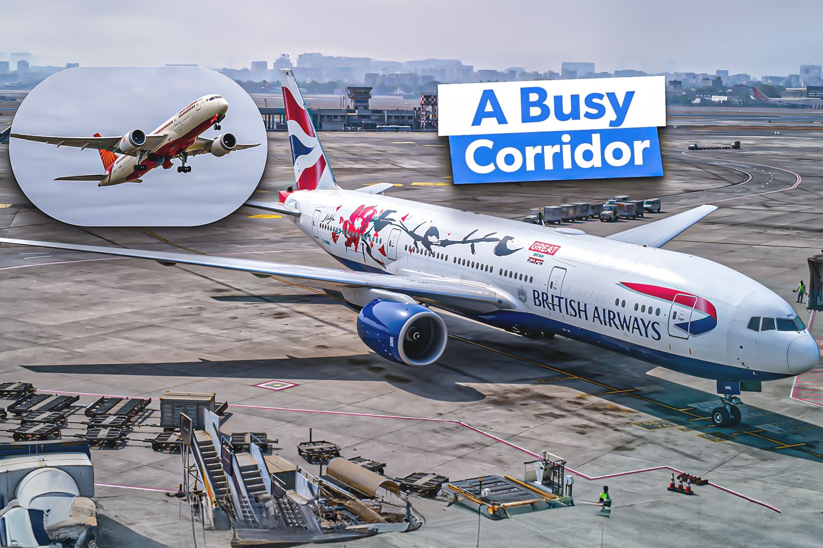Which Airlines Operate The Most Flights Between India & Europe?