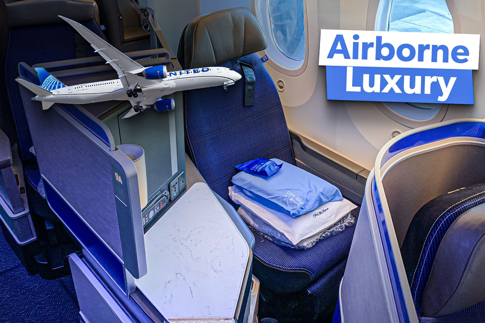 United Airlines Polaris class.