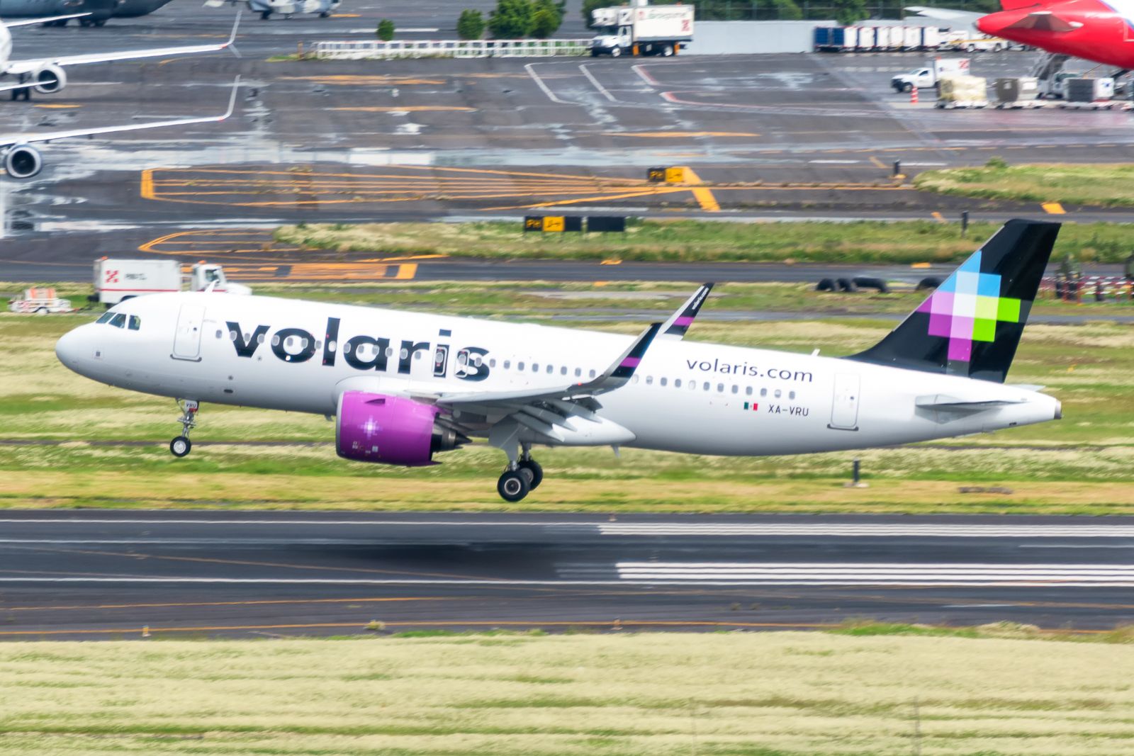 A Volaris Airbus A320neo aircraft