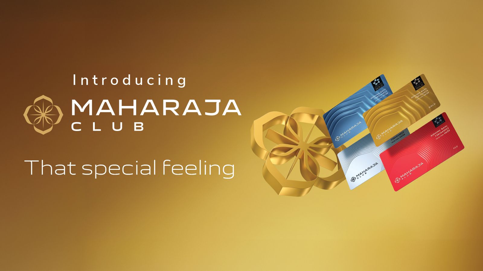 Maharaja Club branding