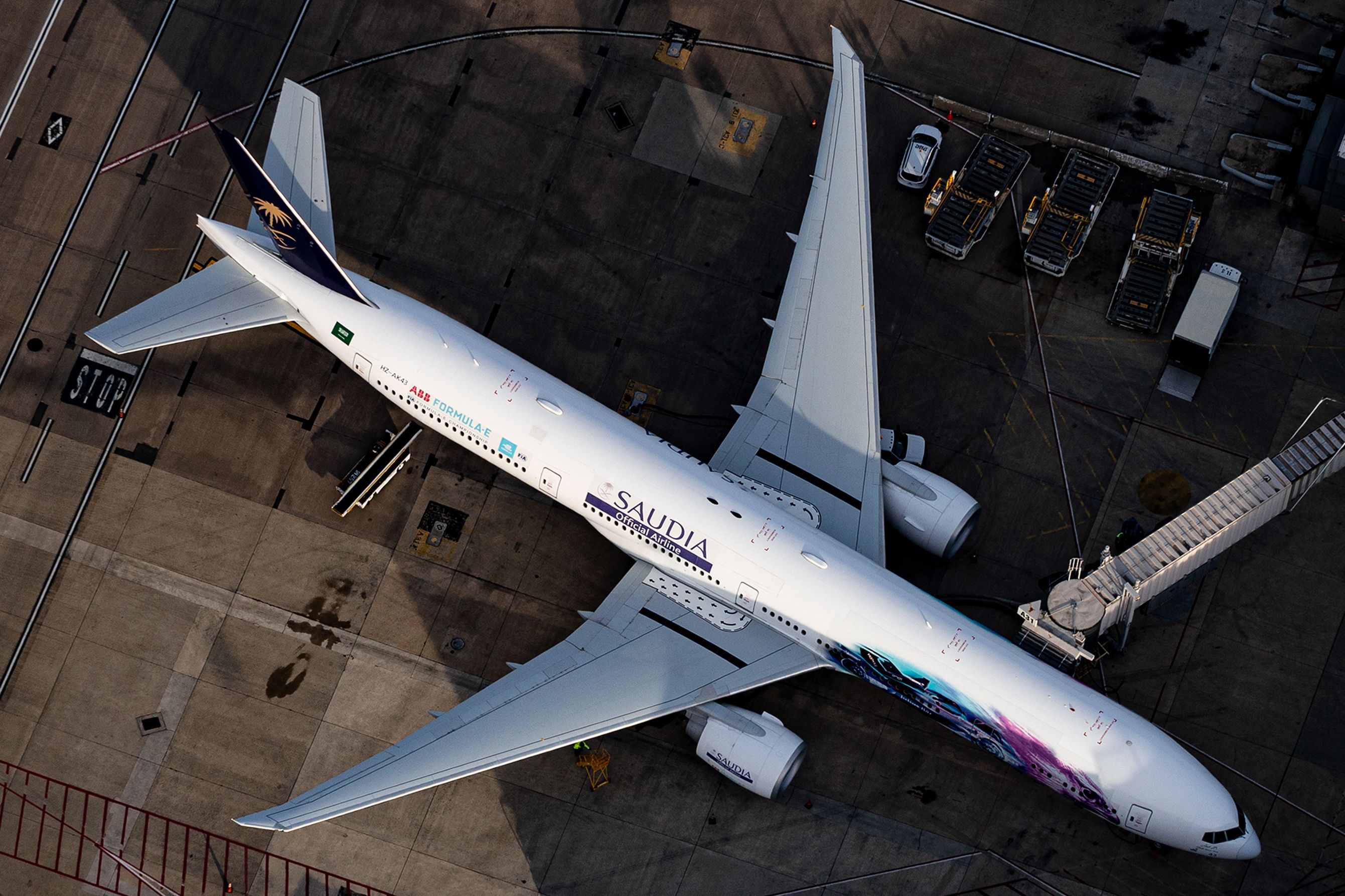 Saudia Boeing 777-300ER aircraft