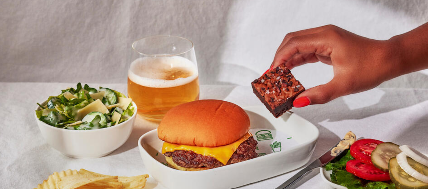 Delta Shake Shack burger