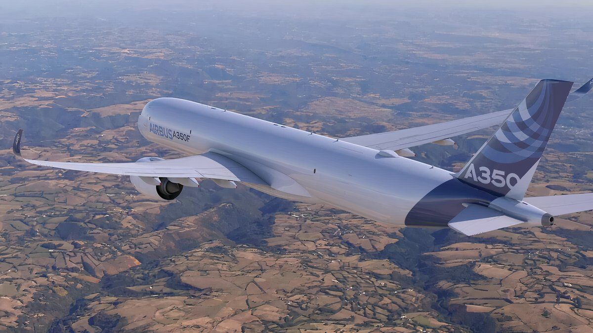 Airbus A350F rendering