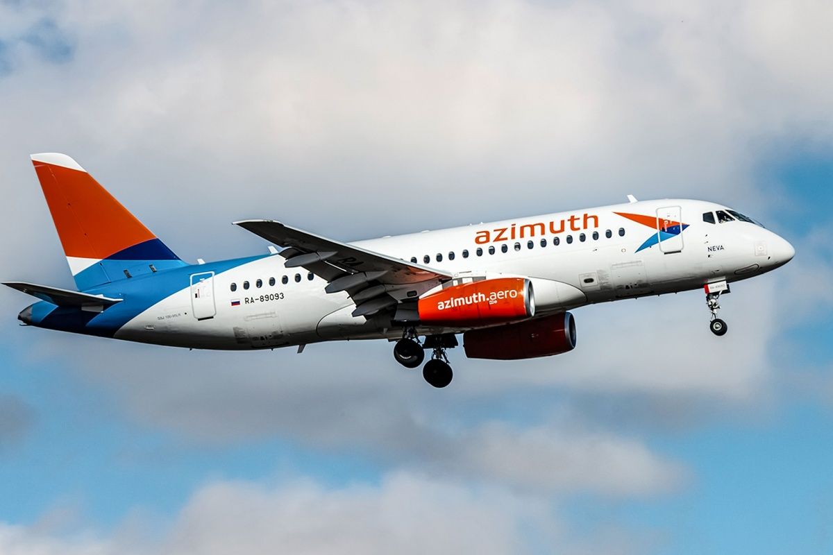 Azimuth Sukhoi Superjet 100-95LR Mineralnye Vody to Istanbul