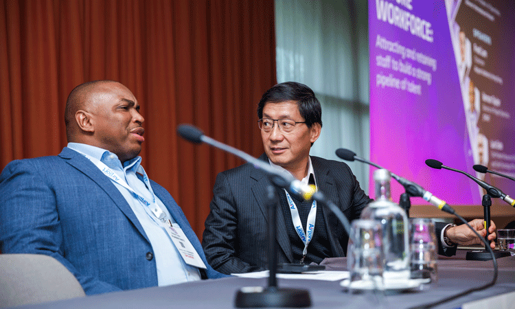 The future workforce panel at the International Airport Summit discussed how airports can attract and retain staff by offering holistic benefits, competitive pay, and work-life balance. Technology and upskilling are key, along with community outreach.
