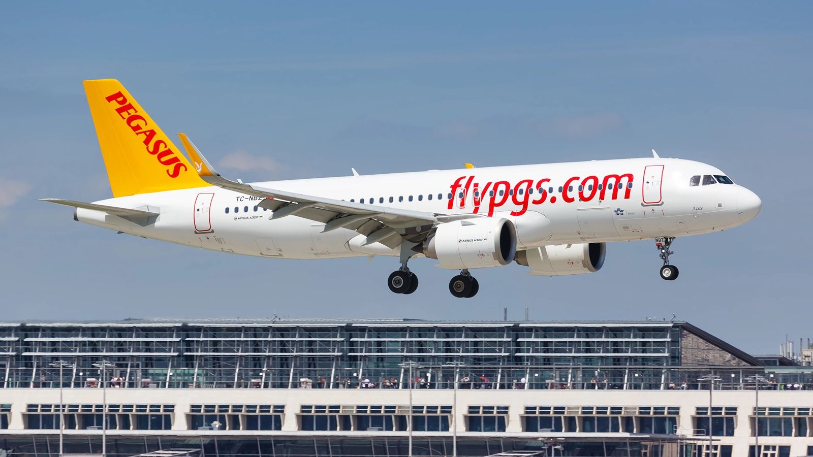 A Pegasus Airlines aircraft in Germany Markus Mainka