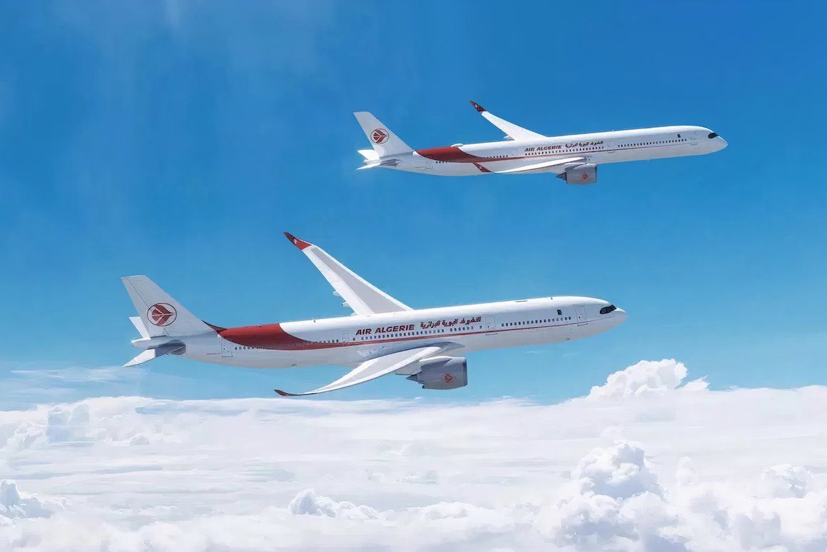 Air Algerie Airbus A330neo & A350 Rendering