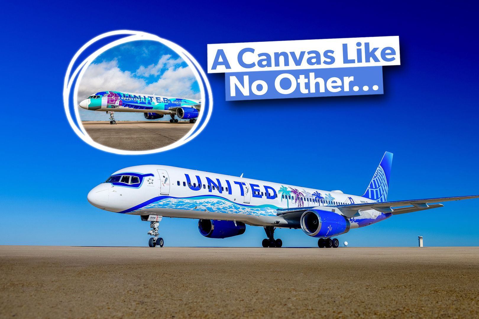 Why These 2 United Airlines Boeing 757-200s Have Stunning Paint Schemes 3x2