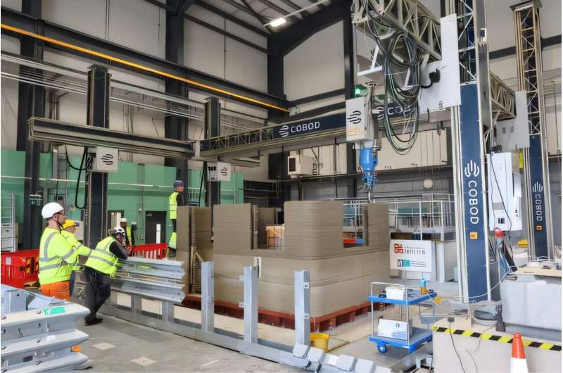 Researchers simulate earthquakes to stress test a 3D-printed concrete house