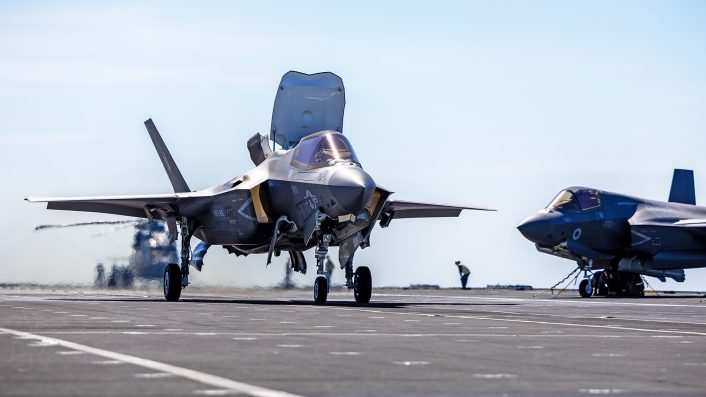 USMC F-35B HMS Prince of Wales