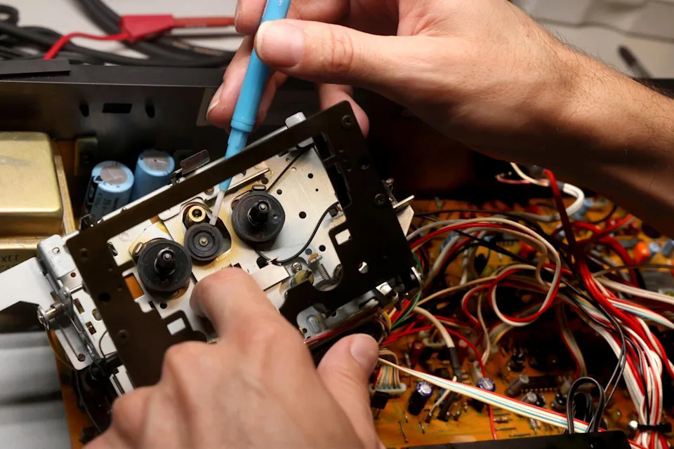 He learned how to repair gear by watching YouTube videos, perusing old manuals and through trial and error.