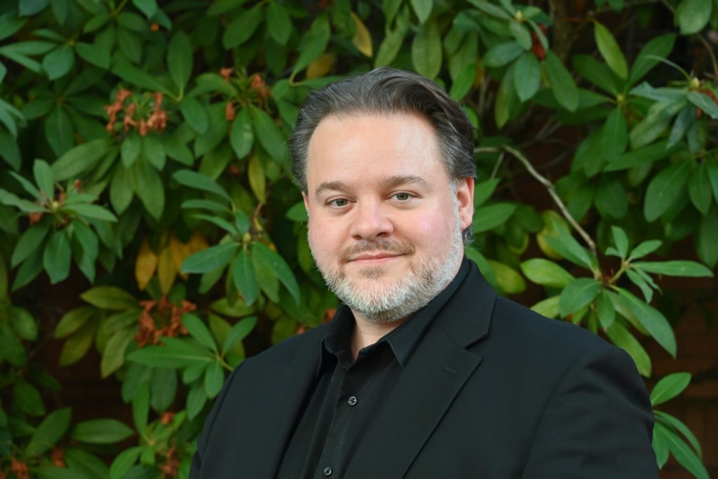 Associate Music Director John Michael Boyer will be interim music director for the 2026-27 season. Photo courtesy of Cappella Romana.
