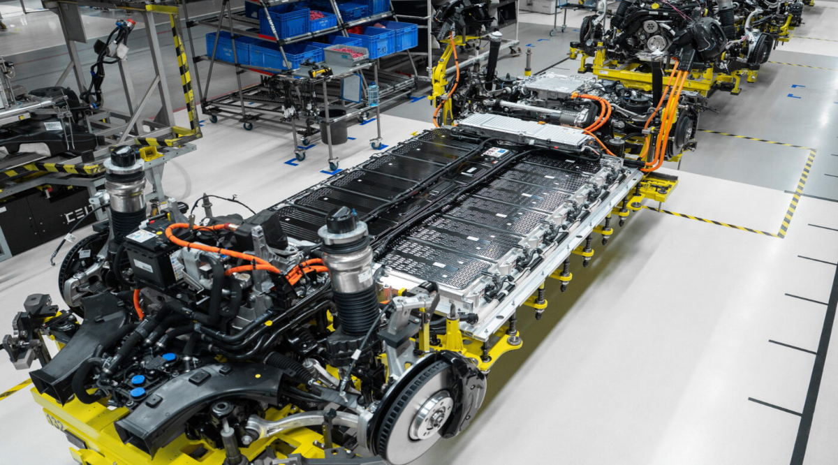 Porsche Cayenne EV platform