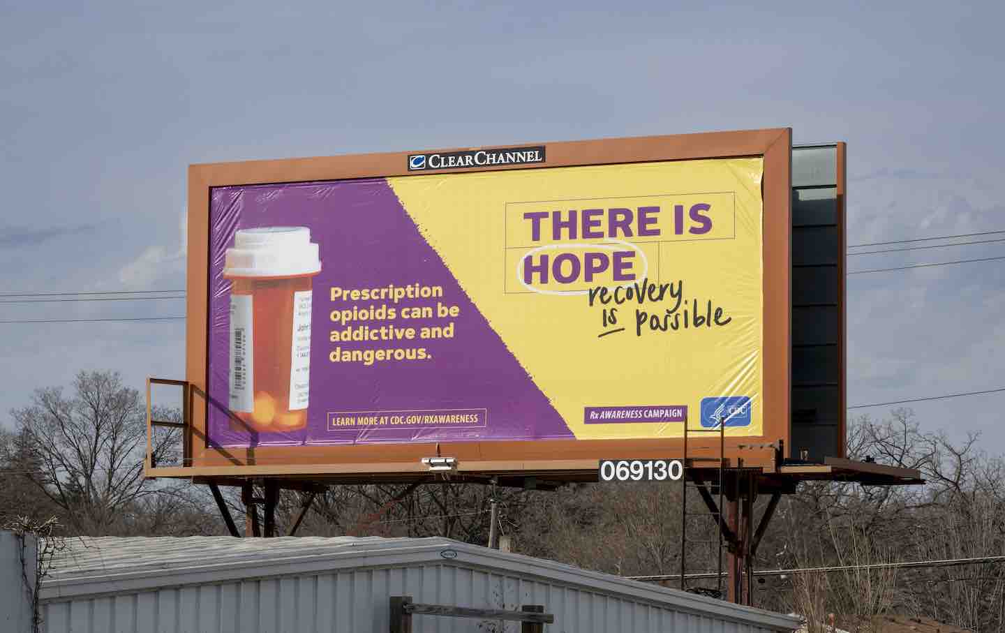 A billboard in St. Paul, Minnesota, 2025.