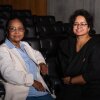 Author Banu Mushtaq (left) and translator Deepa Bhasthi (right) won this year's International Booker Prize, for the book Heart Lamp.