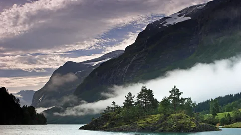 Alamy The dark, dramatic natural landscape of Norway naturally inspires noirish tales (Credit: Alamy)