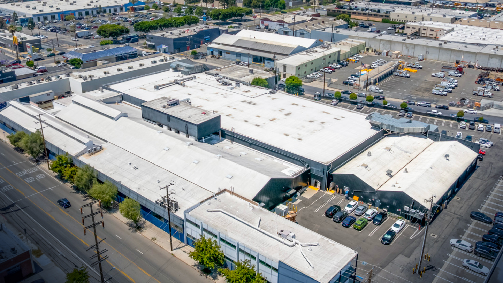 BoxCar studios sits on nearly four acres on 3030 Andrita Street in Atwater Village, Los Angeles.
