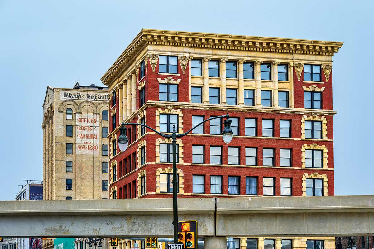 fter their mid-century gutting, urban centers of cities like Detroit are now being spiffed up.