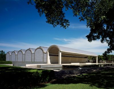 UNITED STATES - JANUARY 18:  Kimbell Art Museum, Fort Worth, Texas (Photo by Carol M. Highsmith/Buyenlarge/Getty Images)