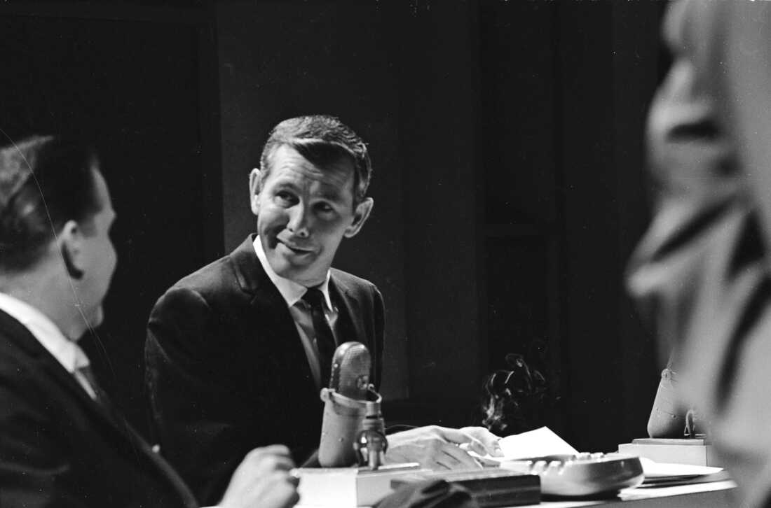 Johnny Carson, comedian and star of NBC's 'Tonight' show, in 1964.