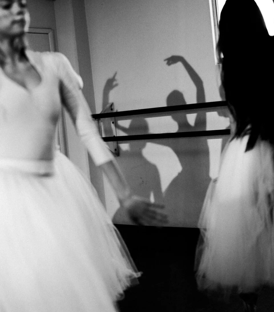 Dancers of the Los Angeles Ballet rehearsing in their studio for Image Magazine's August 2026 issue