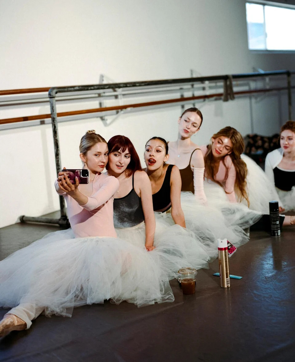 Dancers of the Los Angeles Ballet rehearsing in their studio for Image Magazine's August 2026 issue.