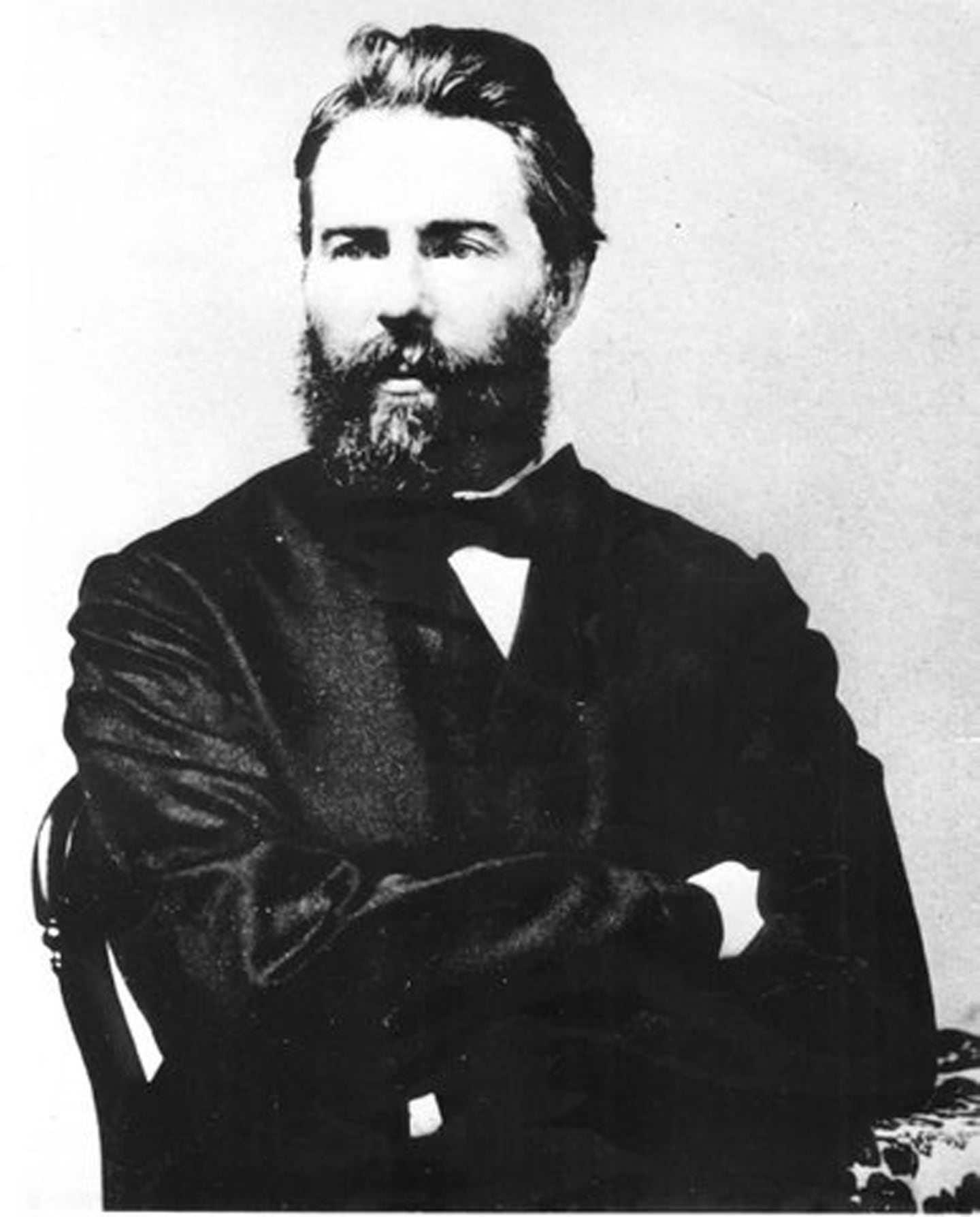 Herman Melville, taken in Pittsfield in 1850.