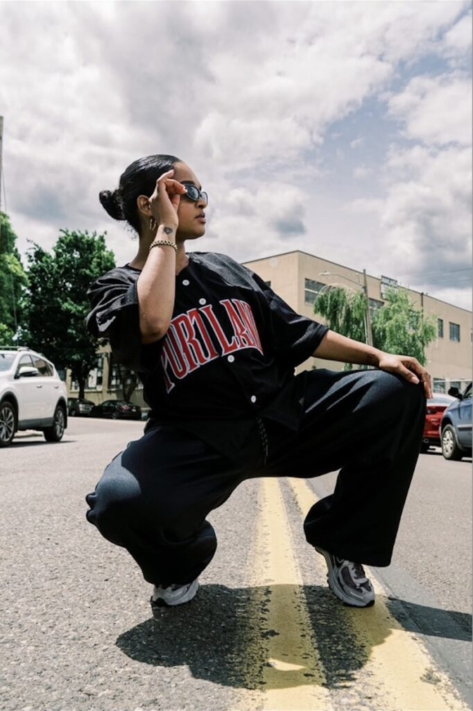 Jasmine Shannon, a former Portland Trail Blazers dancer, coaches the Firewerks dance team. Photo: Asia Purnell
