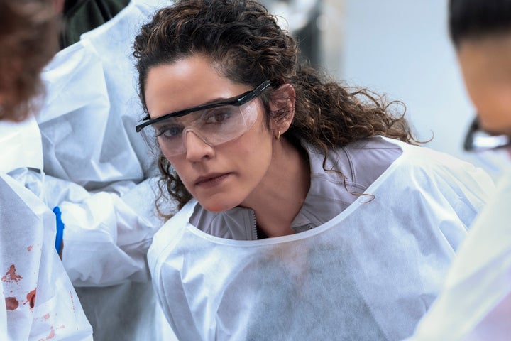 Moafi found it easy to connect with Dr. Al-Hashimi while portraying her in “The Pitt.” “With acting with any character, it’s about leaning into the ways that you have similarities, and learning more about the ways that you are different,” she said.