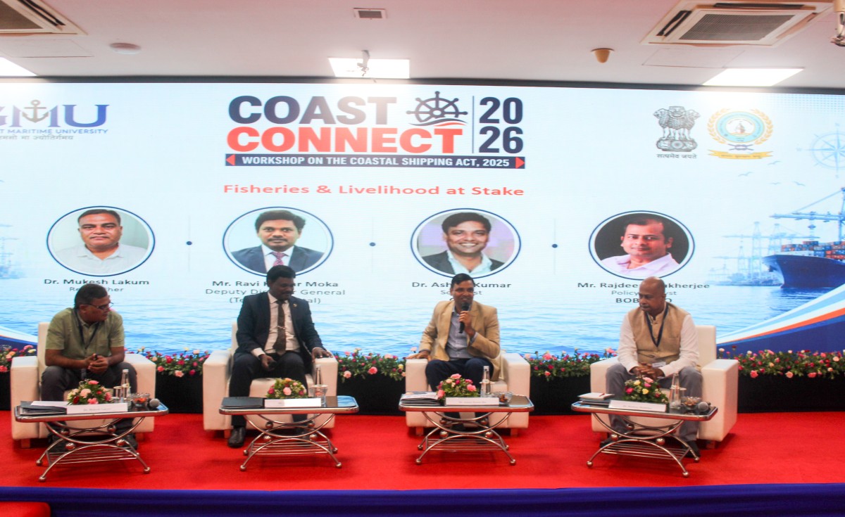 Track C.jpg GMU hosts 'Coast Connect 2026': Workshop on the Coastal Shipping Act, 2025