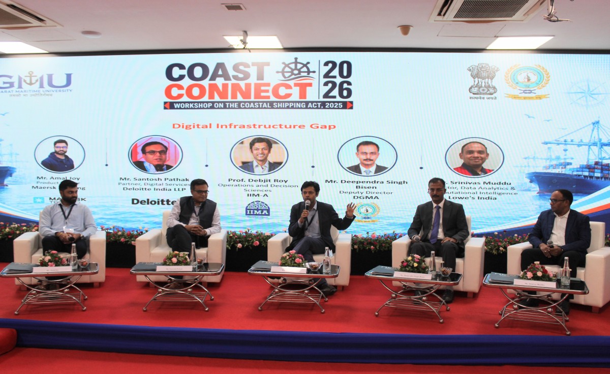Track D.jpg GMU hosts 'Coast Connect 2026': Workshop on the Coastal Shipping Act, 2025