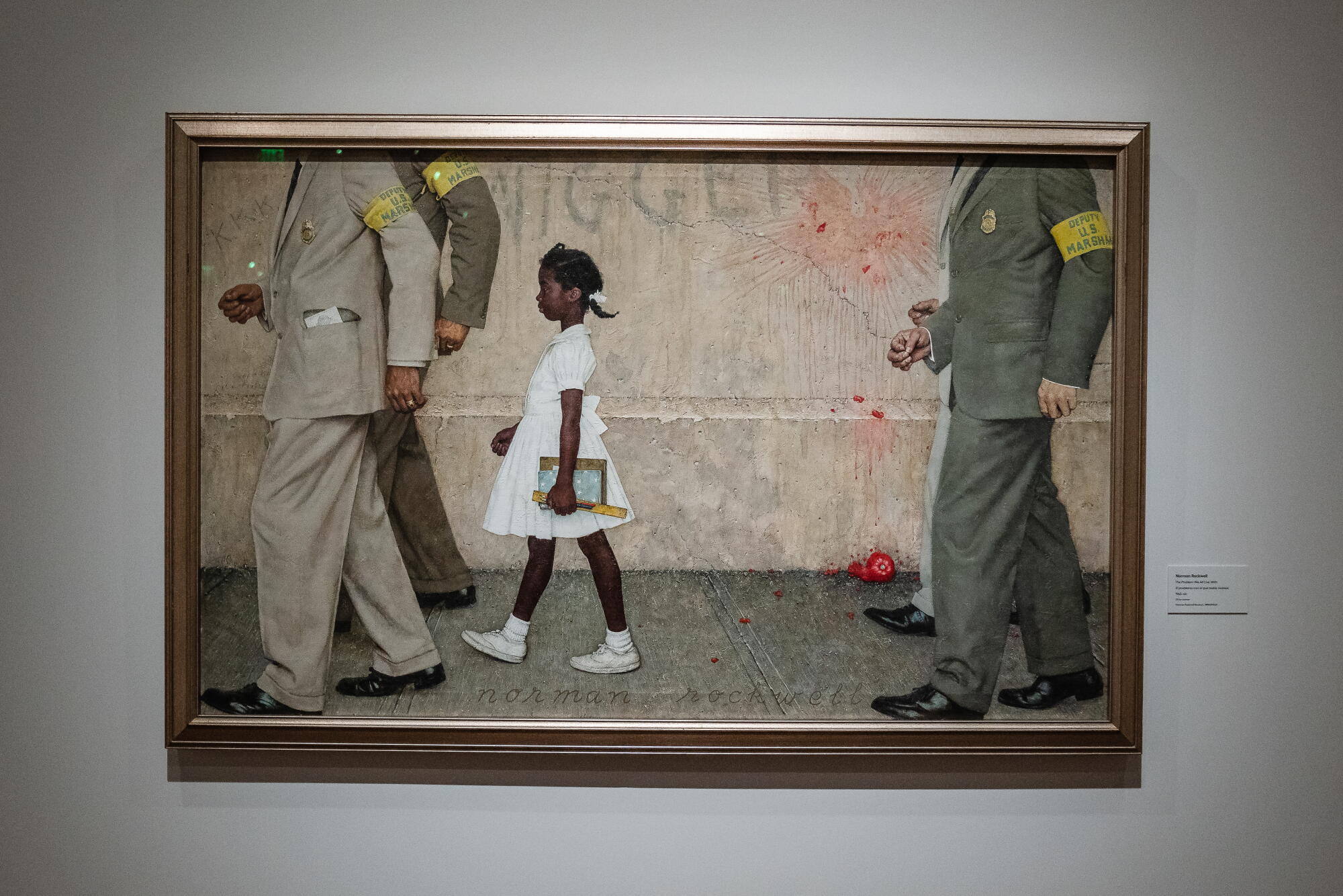 One of Norman Rockwell's most iconic paintings.