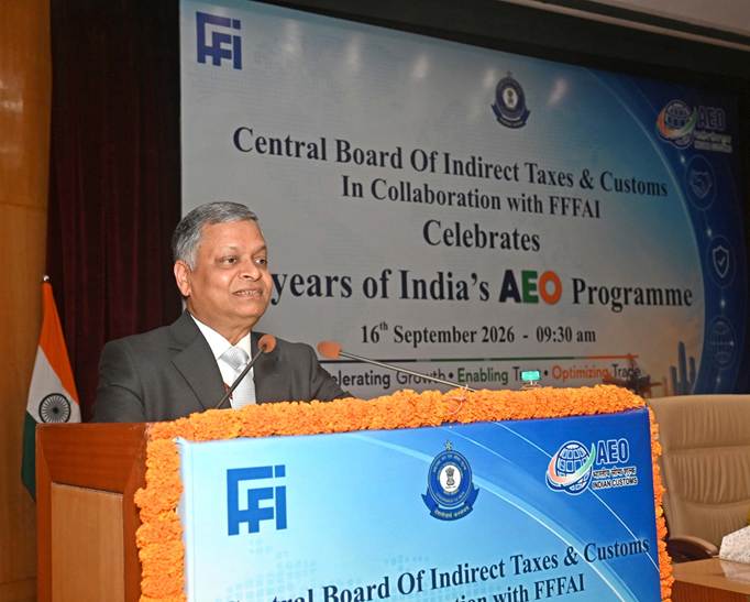 CBIC commemorates 10 years of India’s Authorised Economic Operator (AEO) Programme; Outlines way forward and reaffirms commitment to trusted trade 2 CBIC commemorates 10 years of India’s Authorised Economic Operator (AEO) Programme; Outlines way forward and reaffirms commitment to trusted trade CBIC 3 CBIC commemorates 10 years of India’s Authorised Economic Operator (AEO) Programme; Outlines way forward and reaffirms commitment to trusted trade