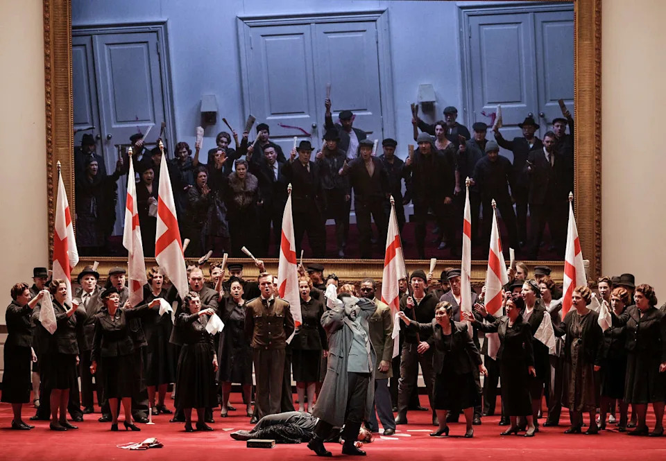 The San Francisco Opera planned to present Verdi's "Simon Boccanegra" from Sept.12-27 at the War Memorial Opera House before the strike. (Hans Jörg/San Francisco Opera)