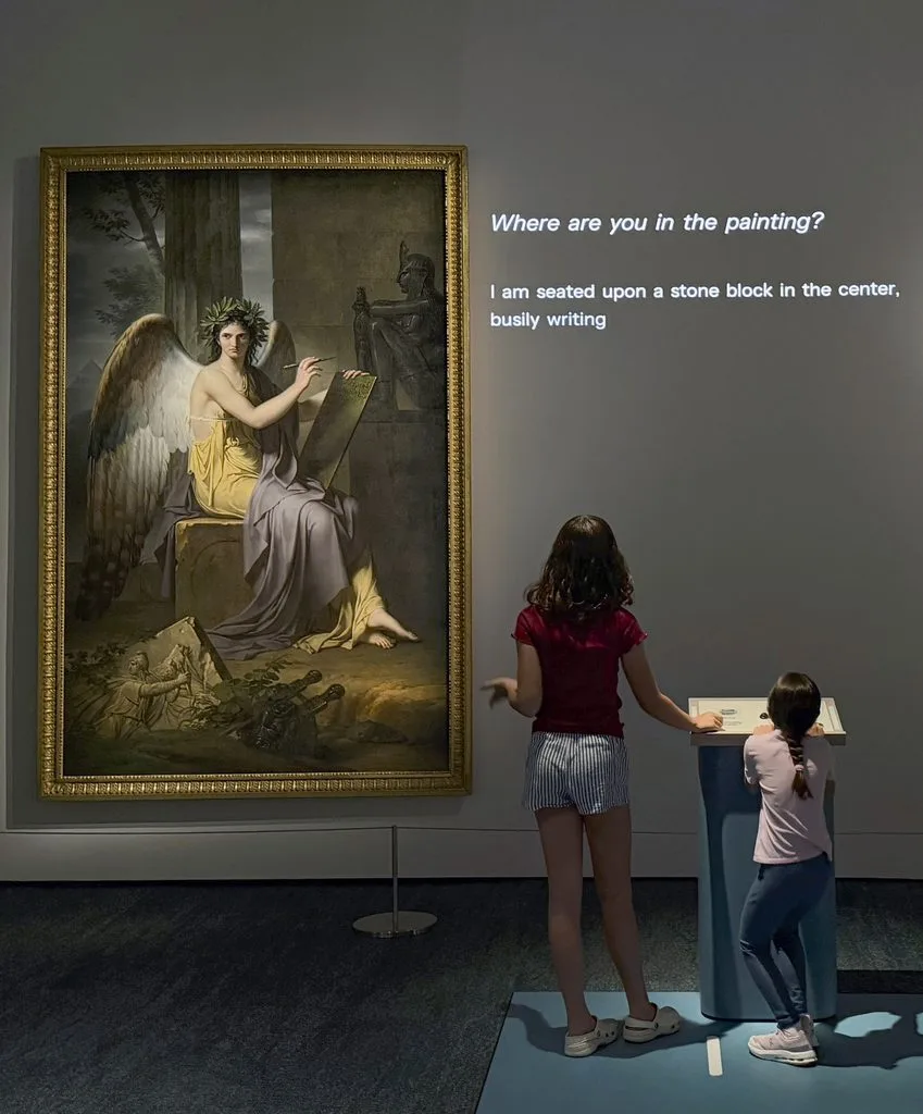 2026-07-24_ArtLens_Reimagined_Members_Preview_11 2 Visitors in front of a painting at the Cleveland Museum of Art