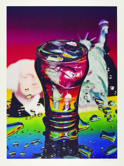Ben Schonzeit American, born 1942 Yankee Flame from the portfolio America: the third century, 1975 Artwork Details Materials collotype on Rising Globrite Vellum Edition: 29/200 Measurements sheet: 30 1/8 x 22 1/2 inches (76.52 x 57.15 cm); overall: 34 1/2 x 27 inches (87.63 x 68.58 cm) Collection Buffalo AKG Art Museum Credit Gift of Mobil Oil Corporation, 1976 Accession ID P1976:1.11