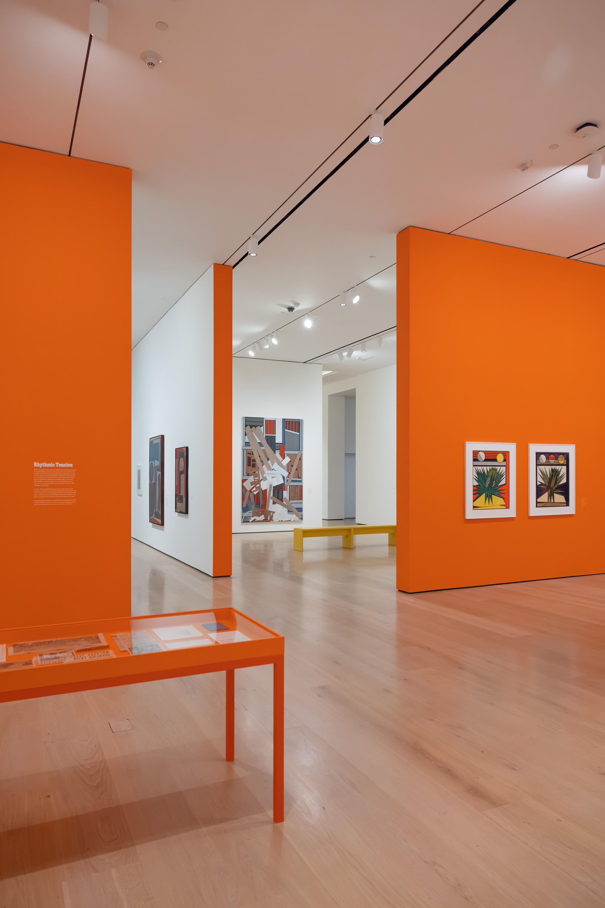 A installation view of the new Mavis Pusey exhibition at the Hammer Museum.