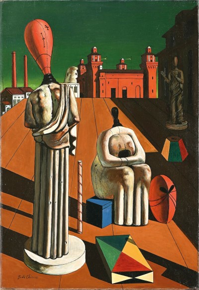 Giorgio de Chirico, Le Muse Inquietanti (The Disquieting Muses), 1959