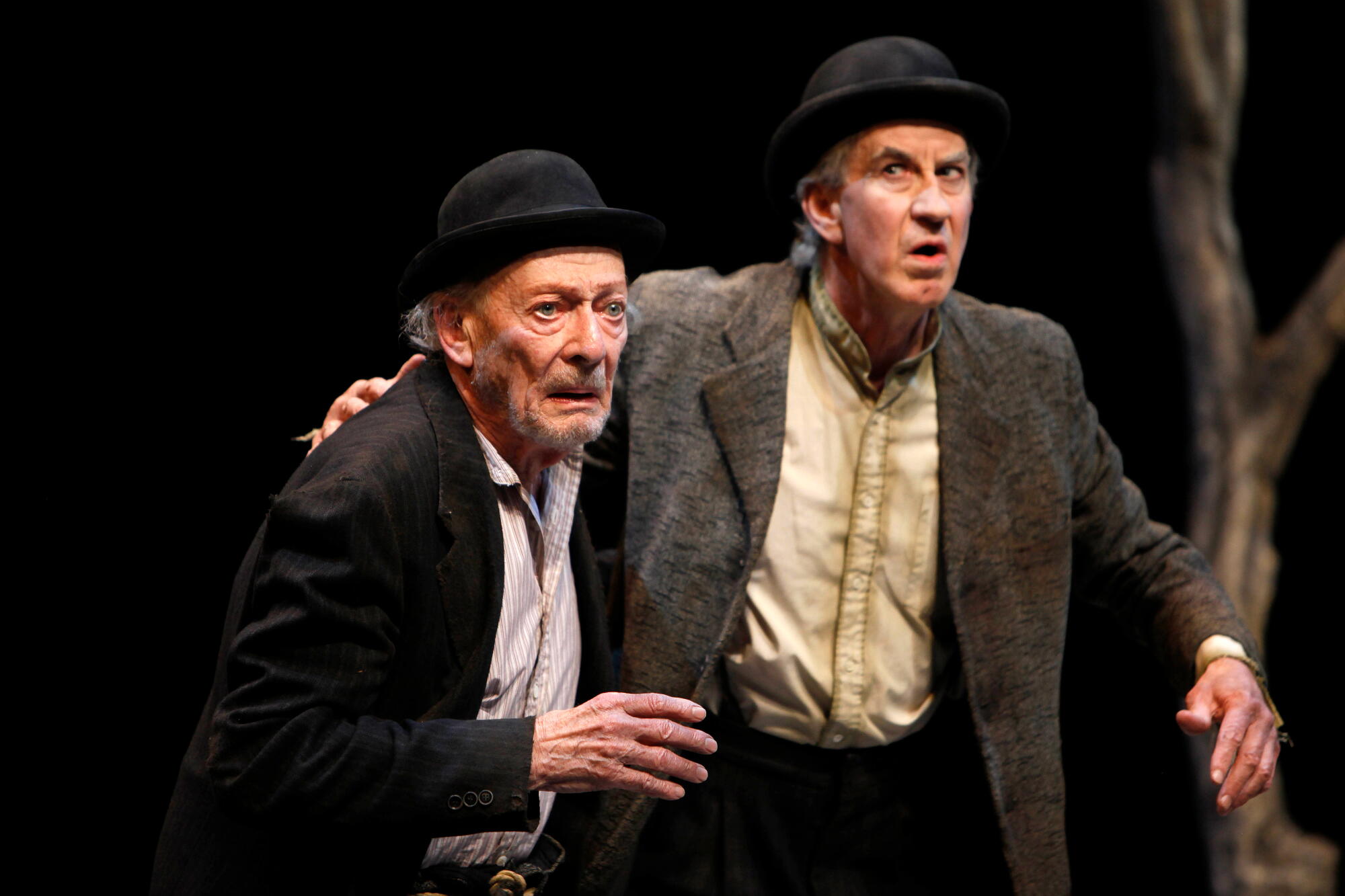 Alan Mandell, left, and Barry McGovern