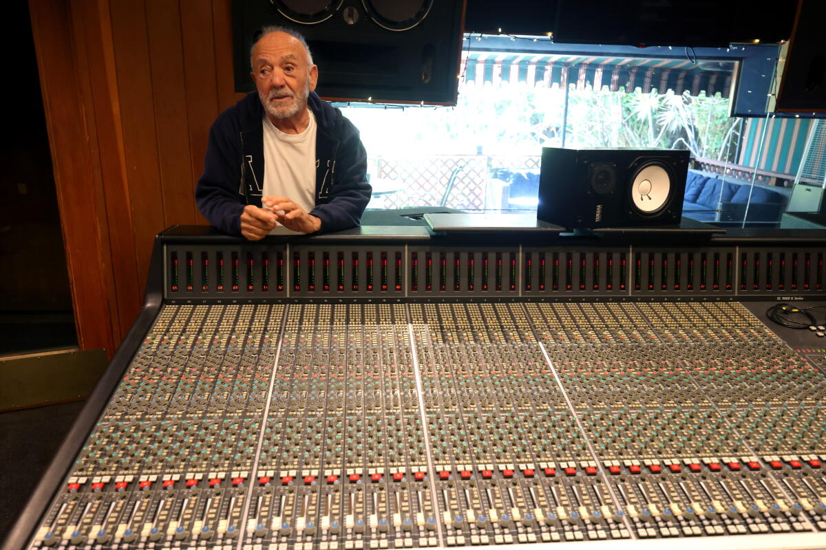 Conway Recording Studios founder Buddy Brundo, 83, stands inside one the studios.